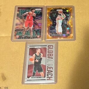 Atlanta Hawks Prizm Parallel Lot - Jalen Johnson RC SP